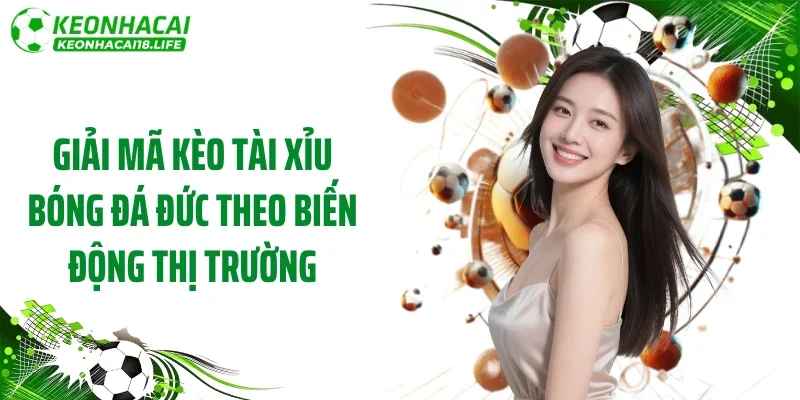 Giải mã kèo tài xỉu bóng đá Đức theo biến động thị trường